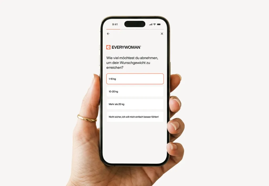 Smartphone mit dem Online-Fragebogen